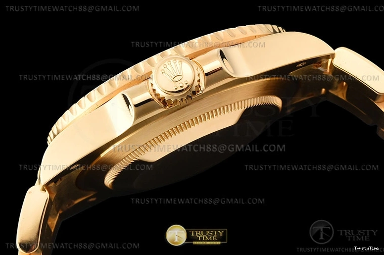 1117 ROLSUB0475D – Submariner 116618LN Wrp 904 YG YG Black KF VR EyeCatching 1052